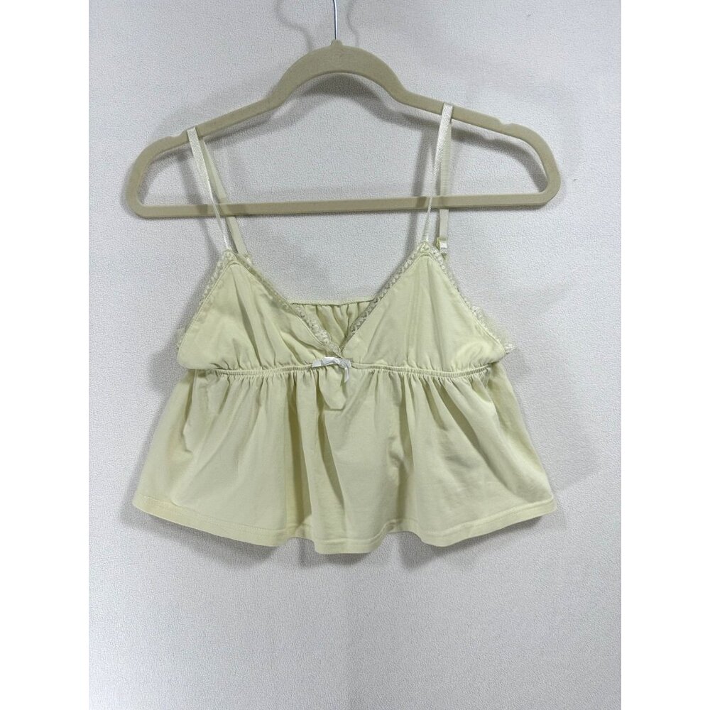 Green Lace Camisole Medium